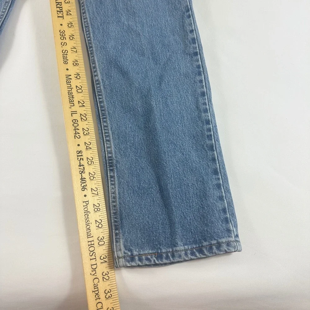 Levi's 505 Mens Jeans‎ 32W 32L Regular Fit Straight Leg Blue Denim